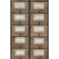 Paneelitapetti Mindthegap Apothecary Neutral, 1.56x3m