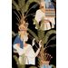 Paneelitapetti Mindthegap Egyptian Queens Anthracite, 1.56x3m (MTG-WP20266)