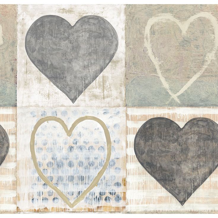Paneelitapetti Mindthegap Heart, 1.56x3m