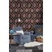 Paneelitapetti Mindthegap Ottoman, 1.56x3m, musta (MTG-WP20306)