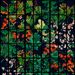 Paneelitapetti Mindthegap Japanese garden, 1.56x3m, musta (MTG-WP20341)