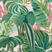 Paneelitapetti Mindthegap Tropical foliage, 1.56x3m, vaaleanpunainen (MTG-WP20367)