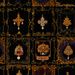 Paneelitapetti Mindthegap Anna's jewelry, 1.56x3m, musta (MTG-WP20369)