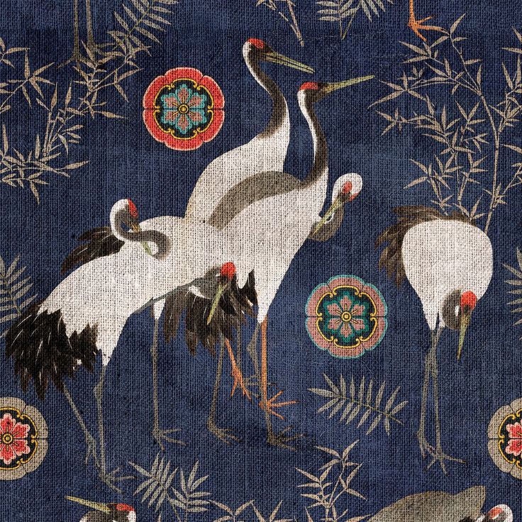 Paneelitapetti Mindthegap Tsuru, 1.56x3m