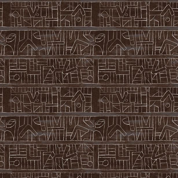 Paneelitapetti Mindthegap Bushoong Kuba, 1.56x3m