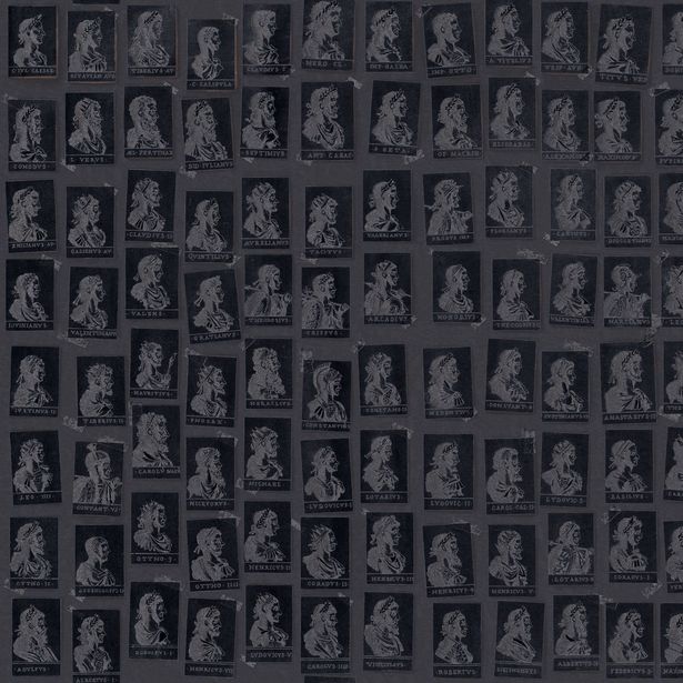 Paneelitapetti Mindthegap Emperors, 1.56x3m, harmaa