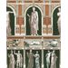 Paneelitapetti Mindthegap Statues antique, 1.56x3m, oranssi (MTG-WP20422)