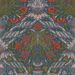 Paneelitapetti Mindthegap Floral ornament, 1.56x3m, sininen/punainen (MTG-WP20471)