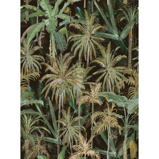 Paneelitapetti Mindthegap The Jungle, 1.56x3m, vihreä