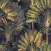 Paneelitapetti Mindthegap Traveller's palm, 1.56x3m, musta (MTG-WP20526)