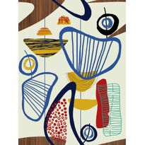 Paneelitapetti Mindthegap Suspended forms, 1.56x3m