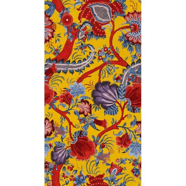 Paneelitapetti Mindthegap Chinese Paisley, 1.56x3m, keltainen