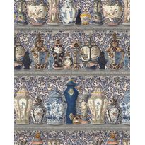 Paneelitapetti Mindthegap Ceramic Wonders, 1.56x3m, harmaa