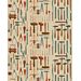 Paneelitapetti Mindthegap Old Tools, 1.56x3m, beige (MTG-WP20599)