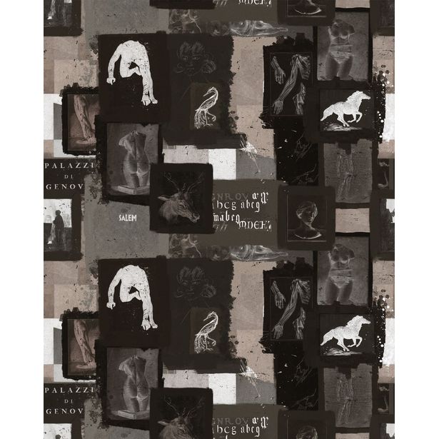Paneelitapetti Mindthegap The Studio, 1.56x3m, tumma