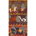Tapetti Mindthegap Carnaval, 1.56x3m, punainen (MTG-WP20610)