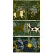 Tapetti Mindthegap Carnaval 1.56x3m, vihreä (MTG-WP20611)