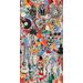 Tapetti Mindthegap Festival Memories, 1.56x3m, sininen/punainen (MTG-WP20613)