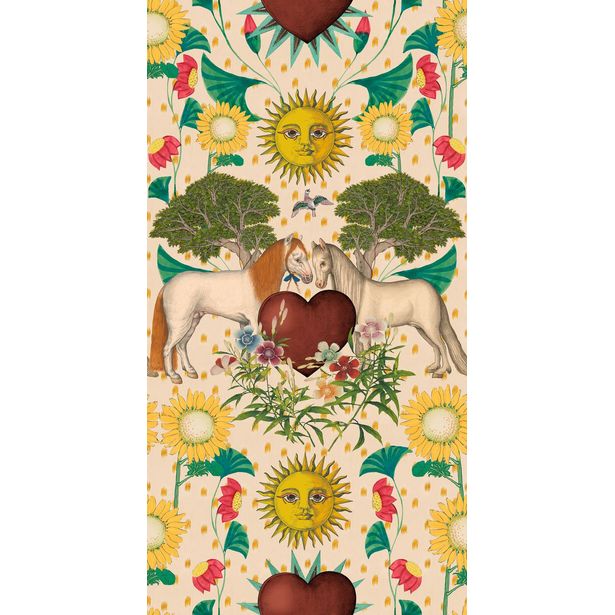 Tapetti Mindthegap Mirage, 1.56x3m, vaalea