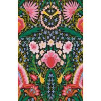 Tapetti Mindthegap Susie Q, 1.56x3m, vihreä/vaaleanpunainen