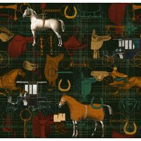 Paneelitapetti Mindthegap The Jockey, 1.56x3m, värikäs