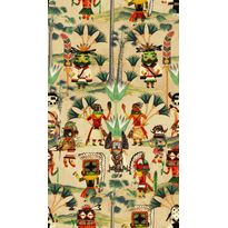 Paneelitapetti Mindthegap Hopi Spirit, 1.56x3m, vaalea