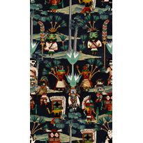 Paneelitapetti Mindthegap Hopi Spirit, 1.56x3m, antrasiitti