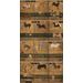 Paneelitapetti Mindthegap Horse Stable, 1.56x3m, ruskea (MTG-WP20650)