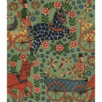 Kuvatapetti MindTheGap Fasnacht, 1.56x3m, vihreä, non-woven (MTG-WP20679)