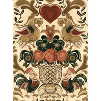 Kuvatapetti MindTheGap Goldene Henne, 1.56x3m, vaalea, non-woven (MTG-WP20686)