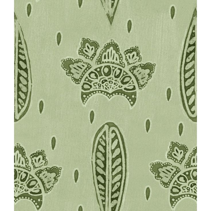 Tapetti Mindthegap Bethel Batik, vihreä
