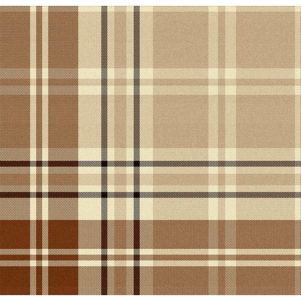 Tapetti Mindthegap Chesterfield Plaid, ruskea