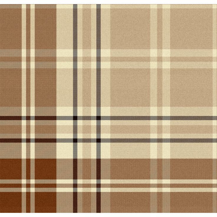Tapetti Mindthegap Chesterfield Plaid, ruskea