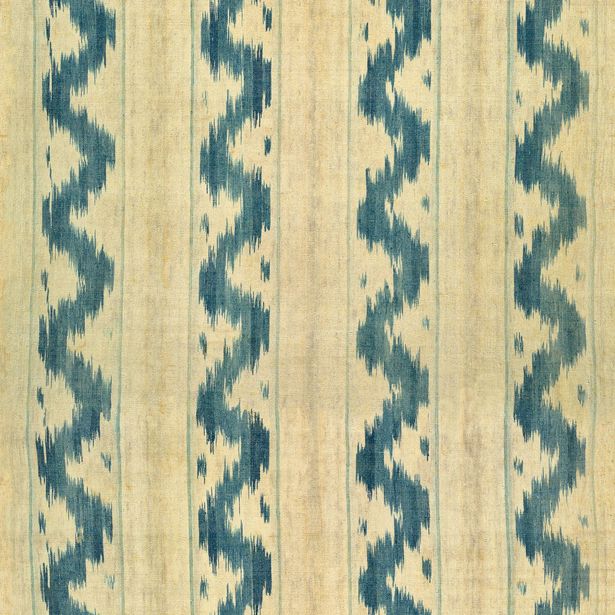 Tapetti Mindthegap Vintage Ikat, vaaleansininen