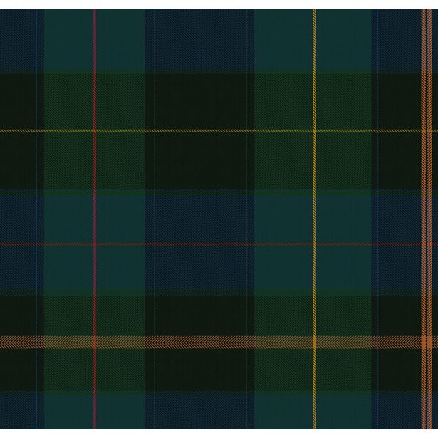 Tapetti Mindthegap Equestrian Plaid, vihreä
