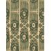 Tapetti Mindthegap Tribal Ikat, myrkynvihreä (MTG-WP30112)