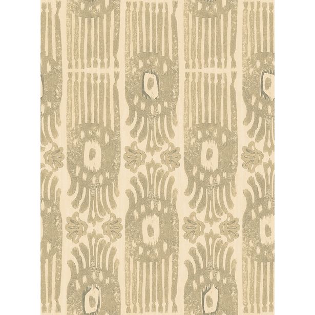 Tapetti Mindthegap Tribal Ikat, vaalea