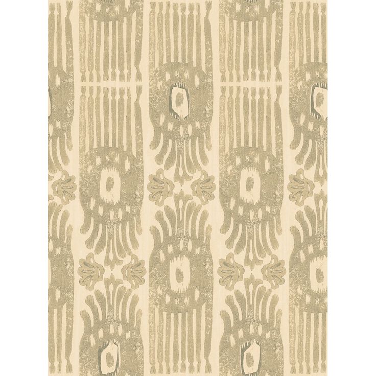 Tapetti Mindthegap Tribal Ikat, vaalea