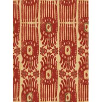 Tapetti Mindthegap Tribal Ikat, punainen