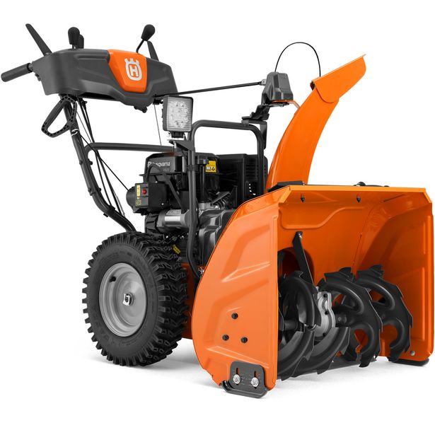 Lumilinko Husqvarna ST 269, sähköstartilla, lämpökahvat