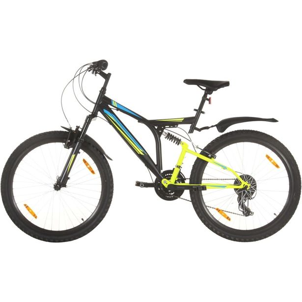 Maastopyörä 21 vaihdetta 26 renkaat 49 cm runko musta