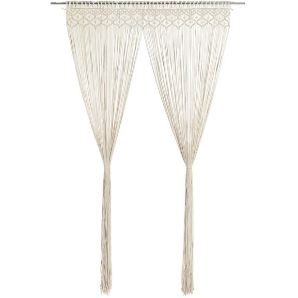 Macrame verho 140x240 cm puuvilla_1