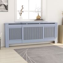 Mdf lämpöpatterin suoja harmaa 205cm