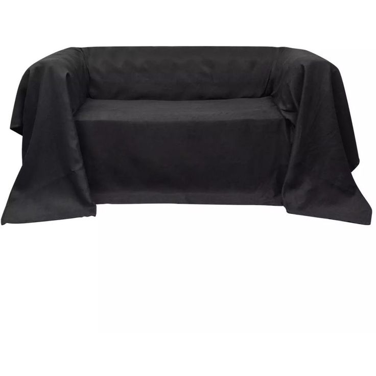 Mikrokuitu sohvan suojapäällinen antrasiitti 270 x 350 cm_1