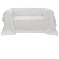 Mikrokuitu sohvan suojapäällinen kerma 210 x 280 cm
