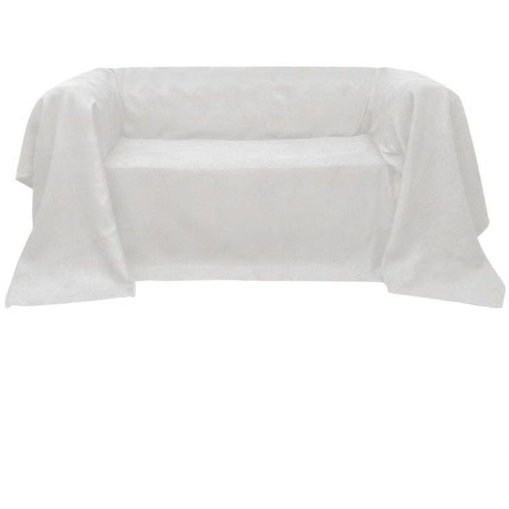 Mikrokuitu sohvan suojapäällinen kerma 210 x 280 cm_1