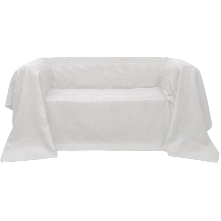 Mikrokuitu sohvan suojapäällinen kerma 270 x 350 cm_1