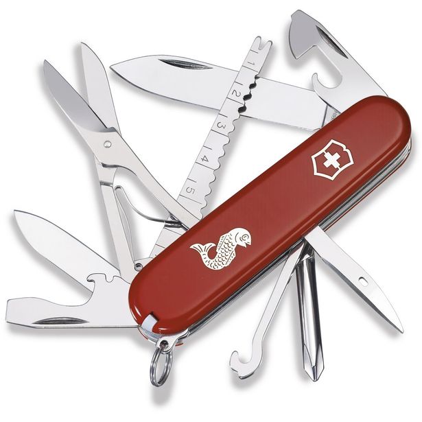Monitoimityökalu Victorinox Fisherman punainen 91 mm
