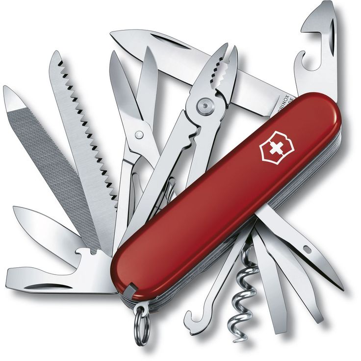 Monitoimityökalu Victorinox Handyman punainen 91 mm