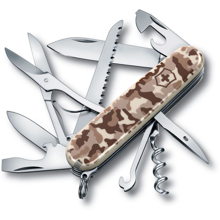 Monitoimityökalu Victorinox Huntsman desert camouflage 91 mm